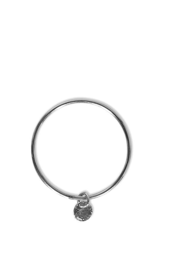 Alouette Design
 Round Bangle - Silver