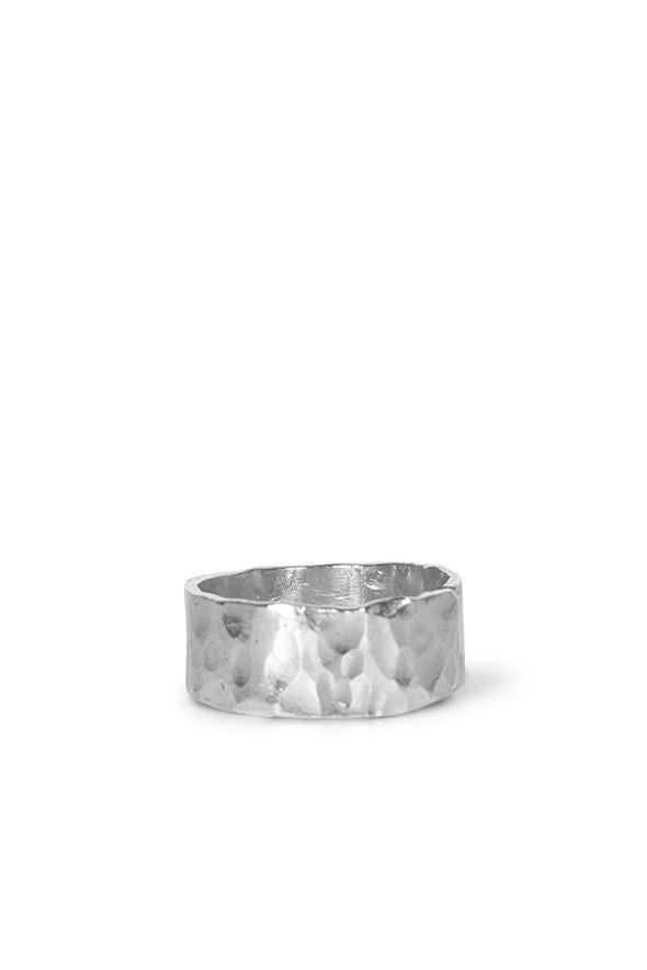 Alouette Design
 Hammered Ring - Silver