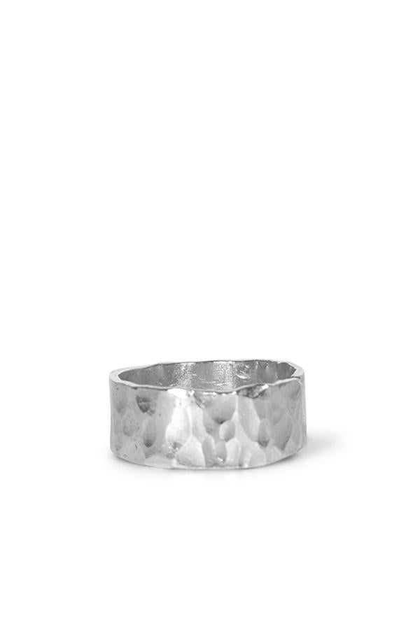 Alouette Design
 Hammered Ring - Silver