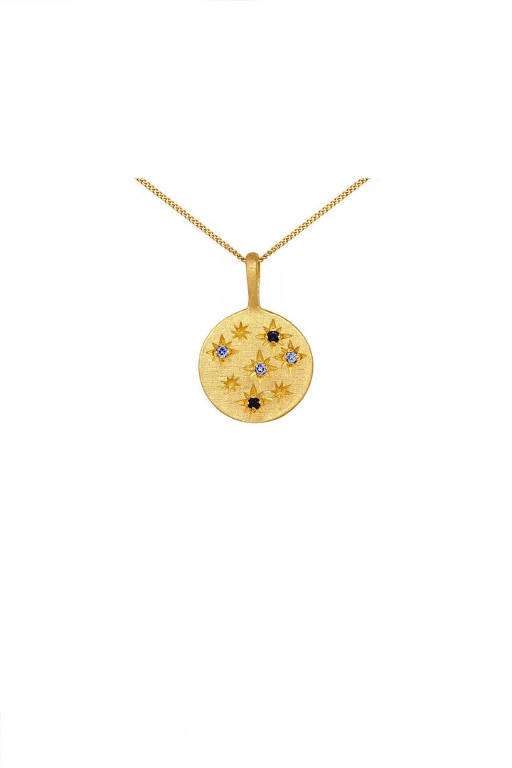 Temple Of The Sun Stella Necklace - Gold