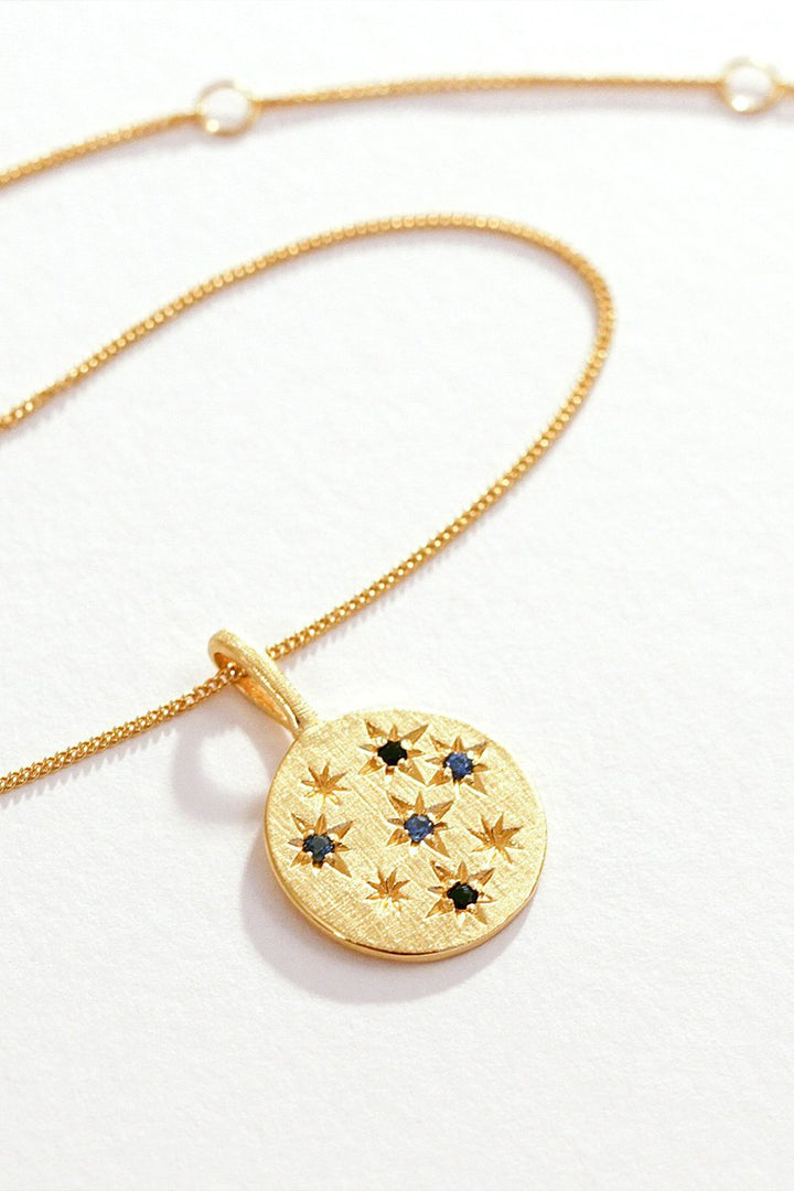 Temple Of The Sun Stella Necklace - Gold