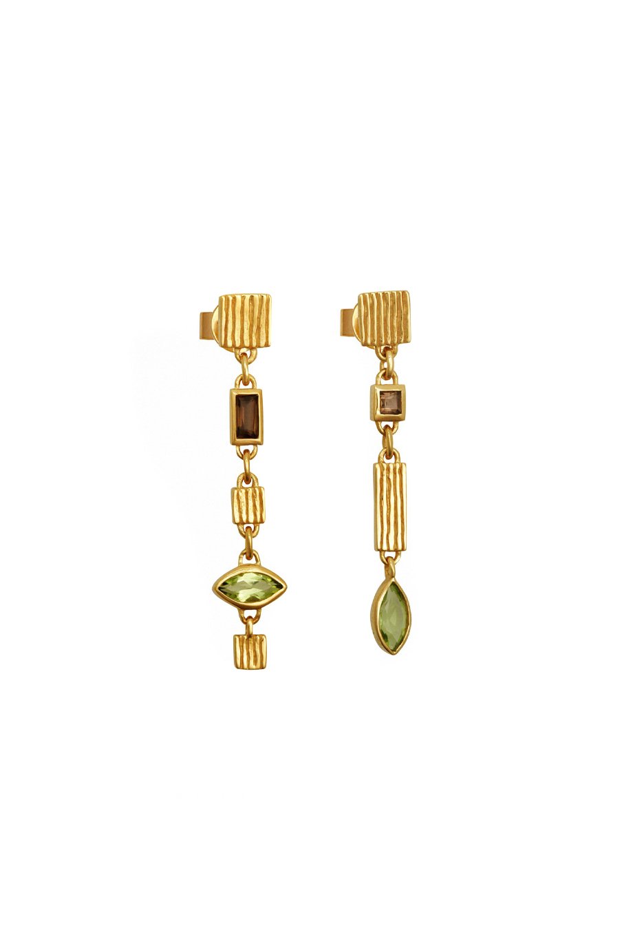 Temple Of The Sun Cindi Earrings - Gold