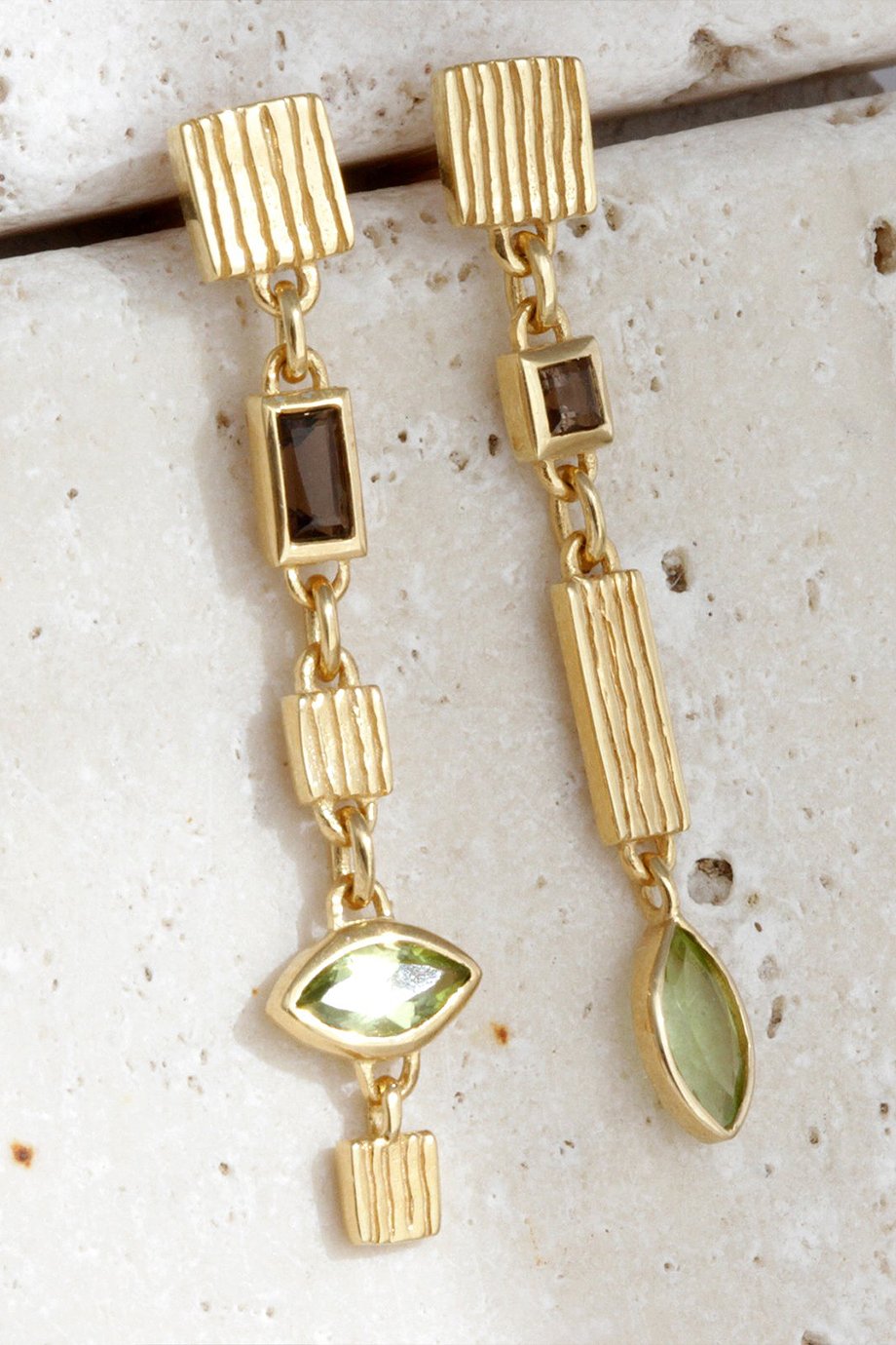 Temple Of The Sun Cindi Earrings - Gold