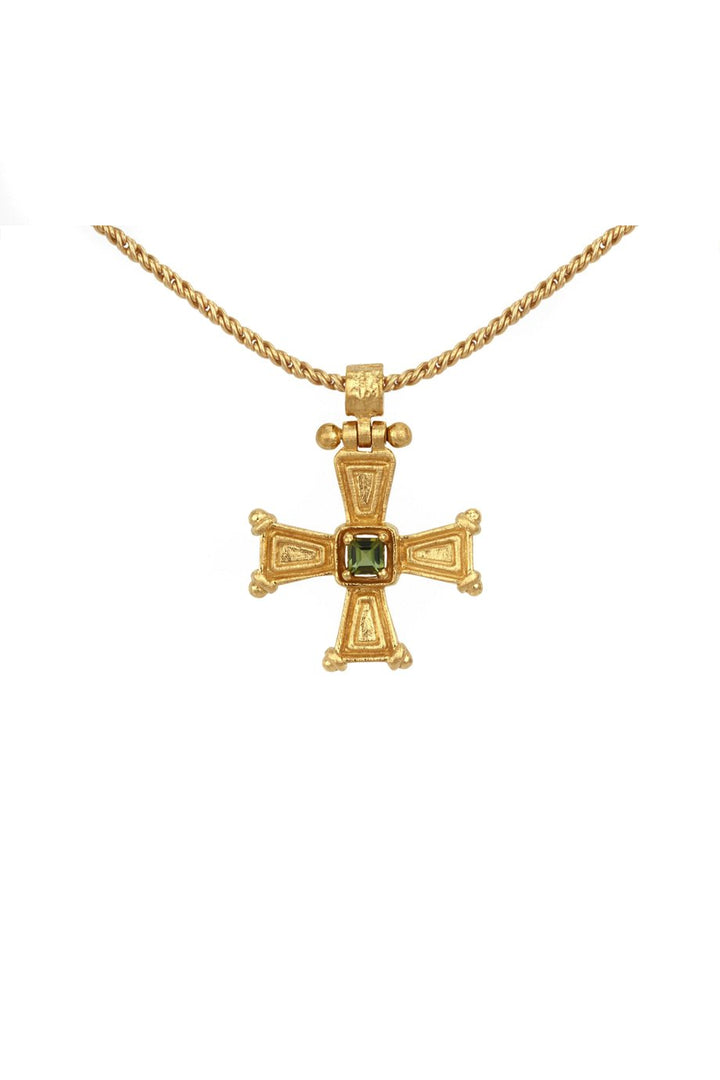 Temple Of The Sun Crista Necklace - Gold