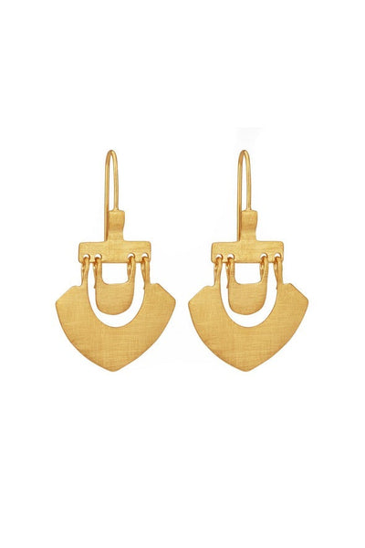 Temple Of The Sun Lilu Earring - Gold