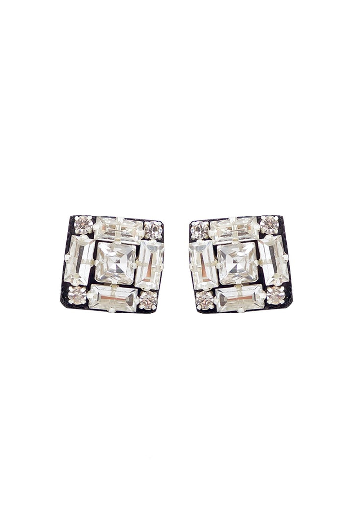 Madiso Crystal Earring - Silver