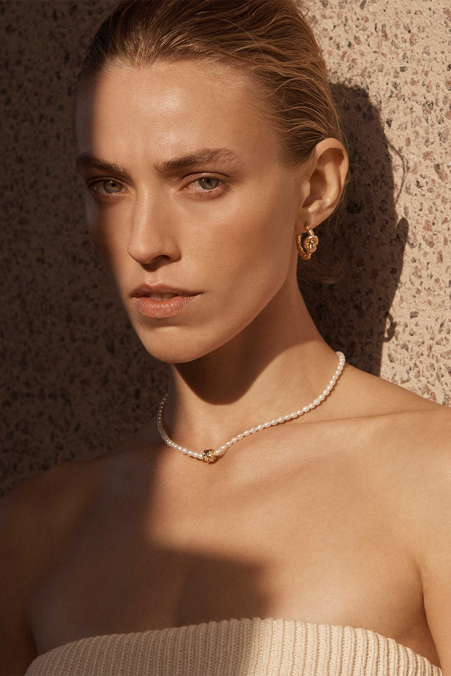 Amber Sceats Zion Earrings - Gold