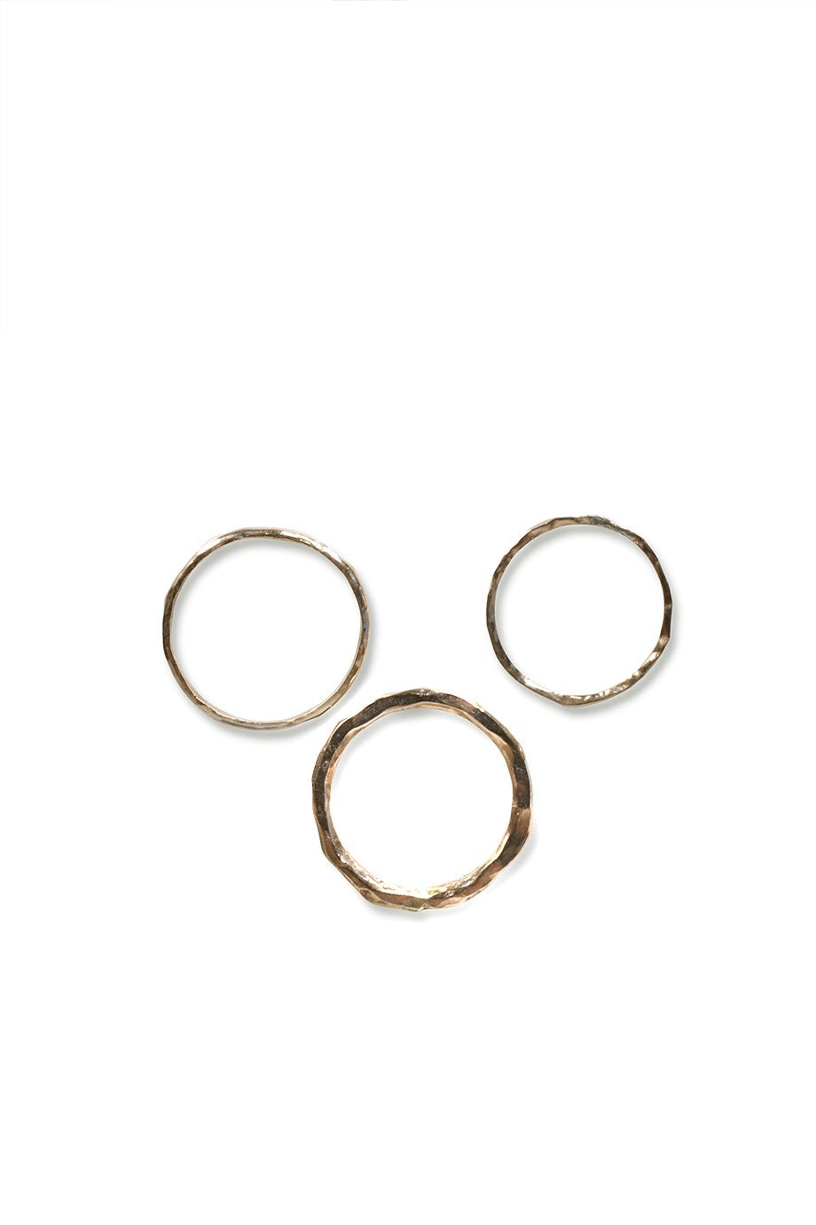 Alouette Design
 Triple Ring - Gold