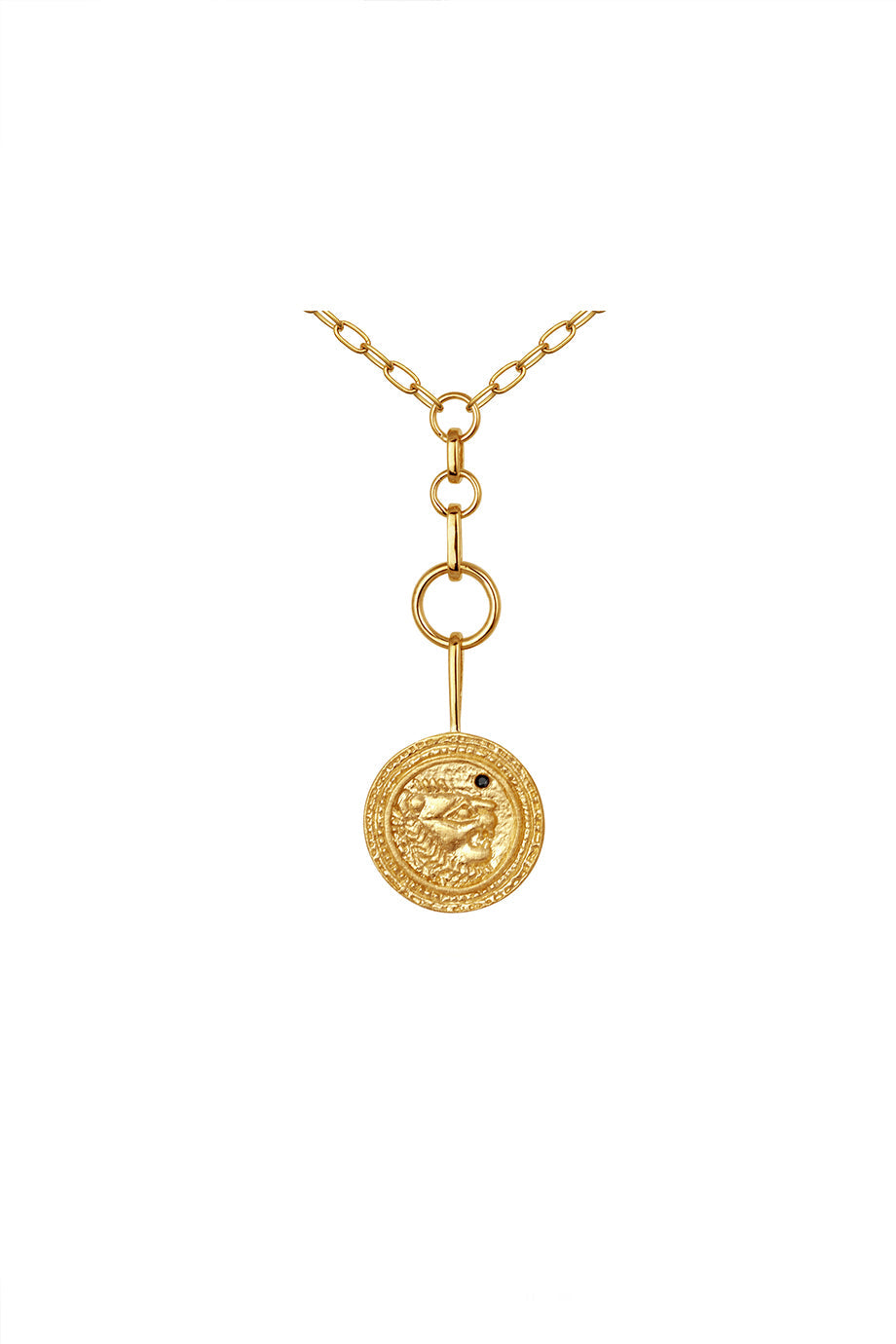 Temple Of The Sun Valiant Necklac - Gold