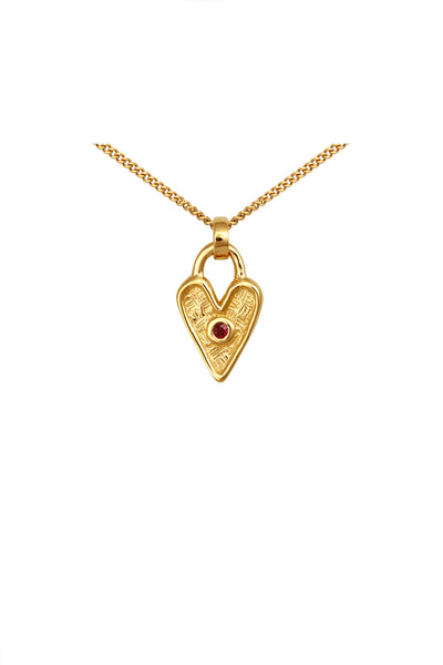 Temple Of The Sun Amore Necklace - Gold