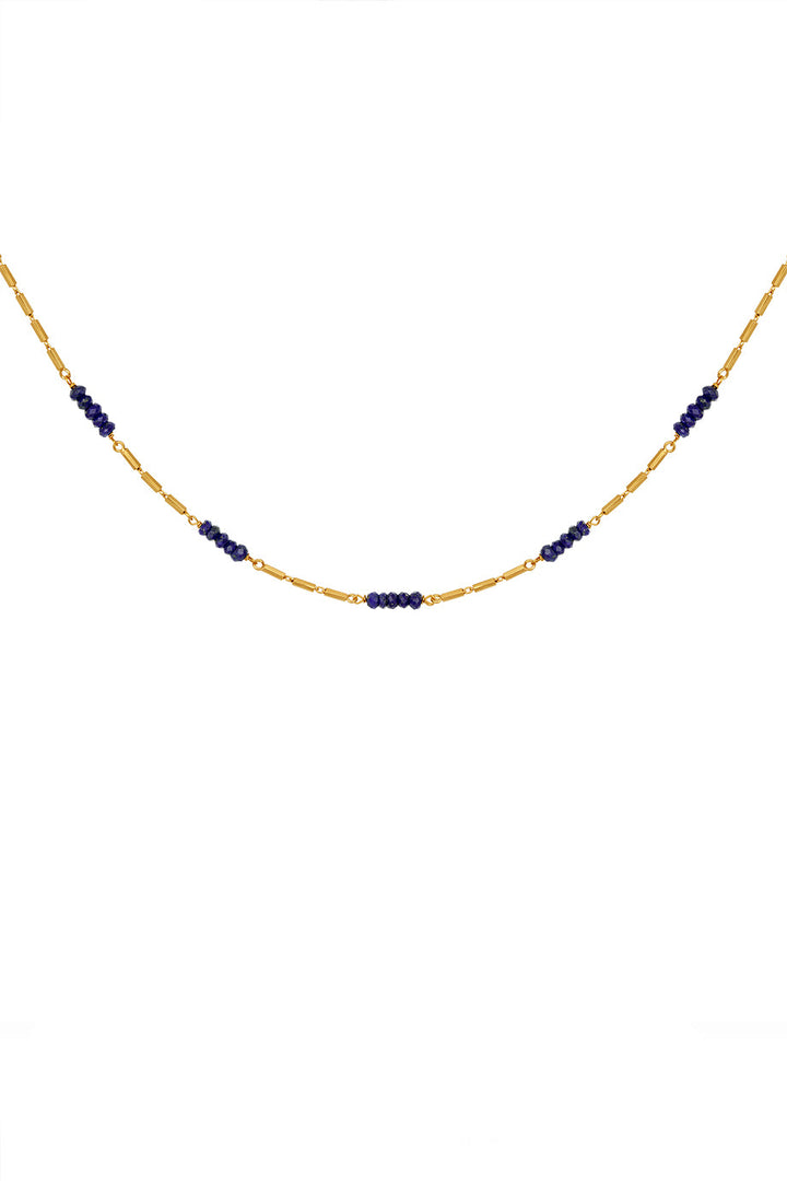 Temple Of The Sun River Necklace - Gold