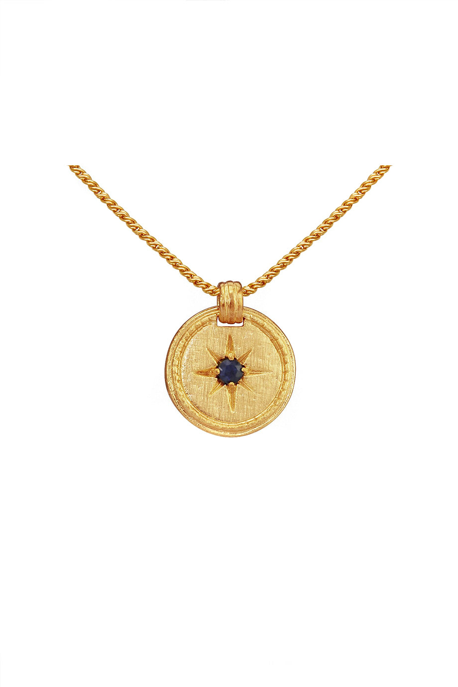 Temple Of The Sun Stella Necklace - Gold