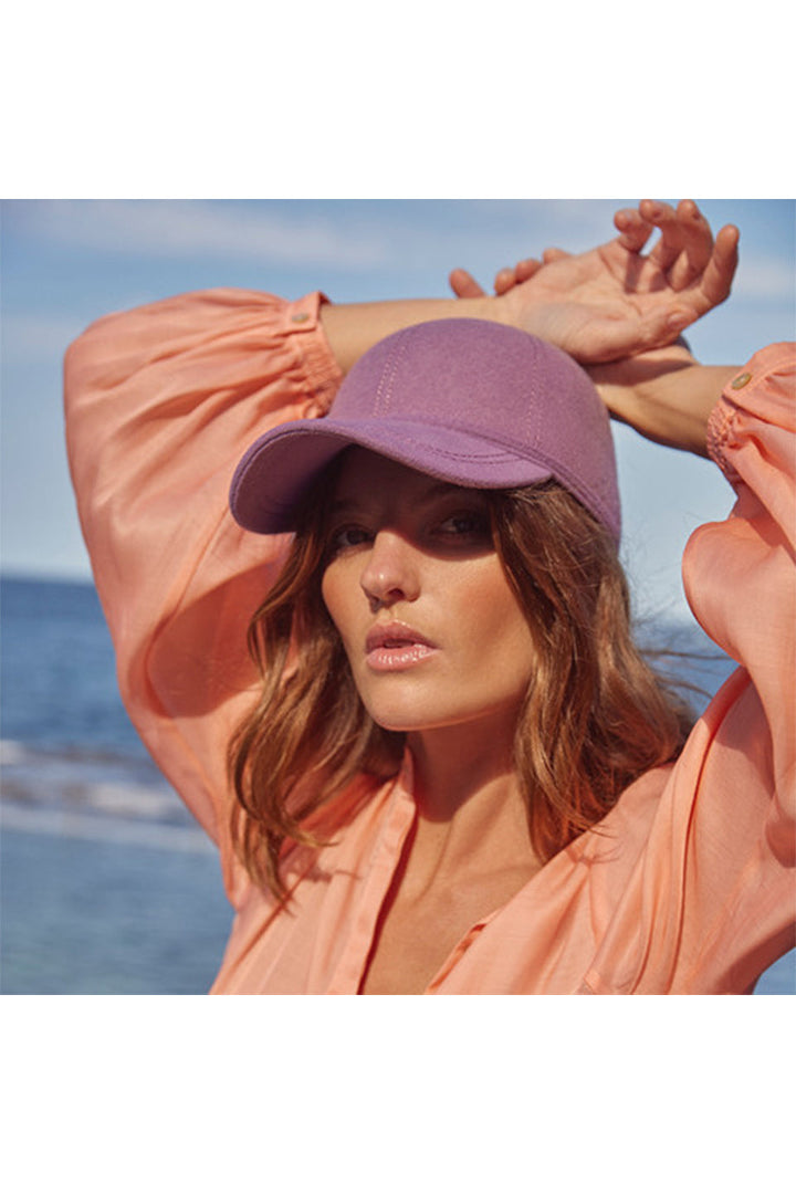 Sarah J Curtis Baseball Cap - Lilac