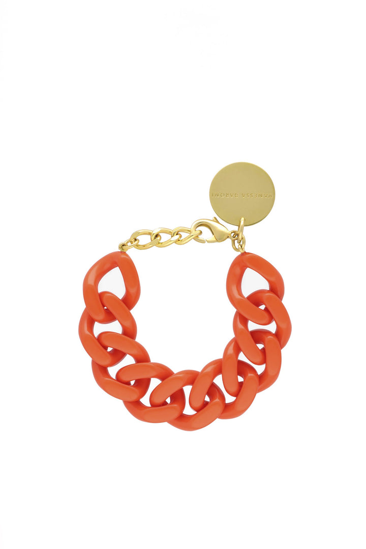 Vanessa Baroni Chain Bracelet - Tangerine