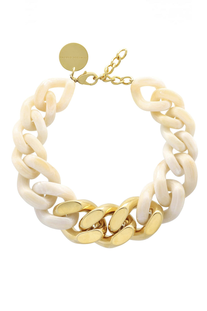 Vanessa Baroni Chunky Necklace - Pearl