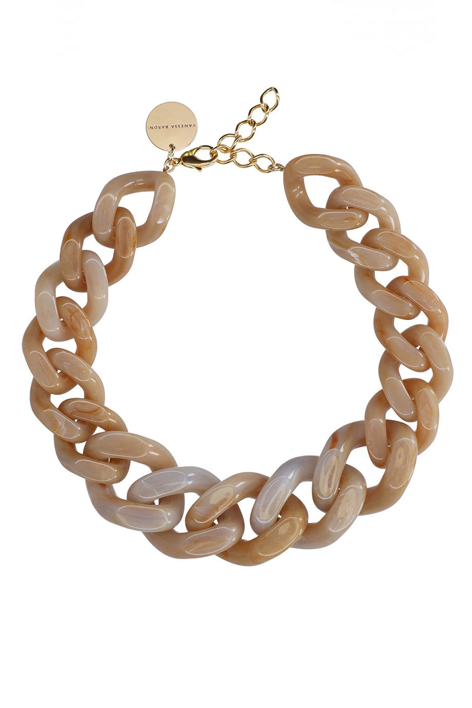 Vanessa Baroni Chunky Necklace - Beige