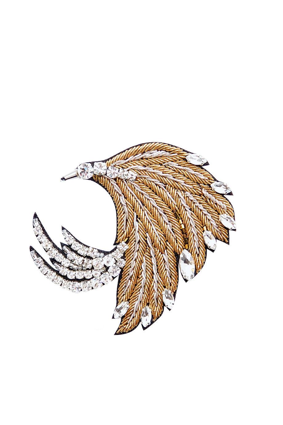 Madiso Bird Brooch - Multi Coloured