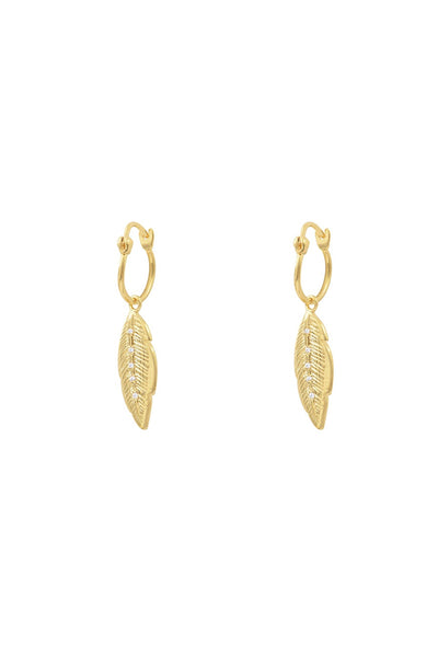 Louise Hendricks Saule Earrings - Gold
