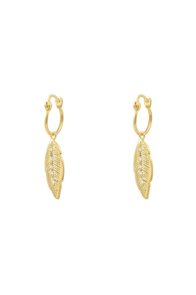 Louise Hendricks Saule Earrings - Gold