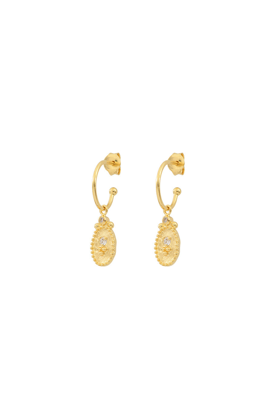 Louise Hendricks Paola Earrings - Gold