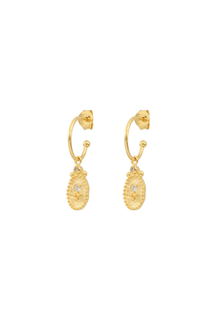 Louise Hendricks Paola Earrings - Gold