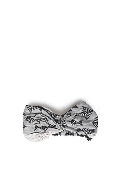 Pearl & Caviar Headband Black - Black