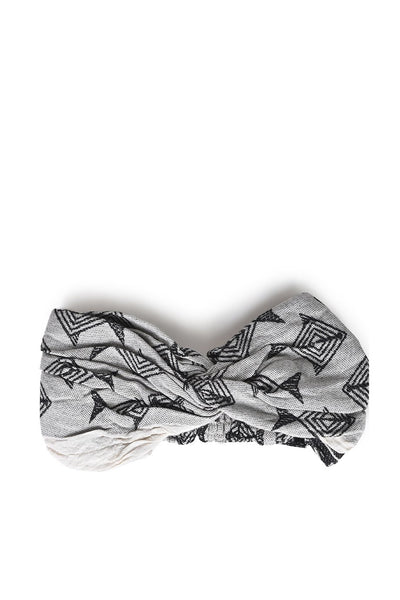 Pearl & Caviar Headband Black - Black