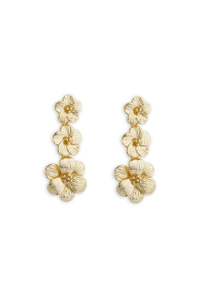 Shashi Lily Earrings - Gold