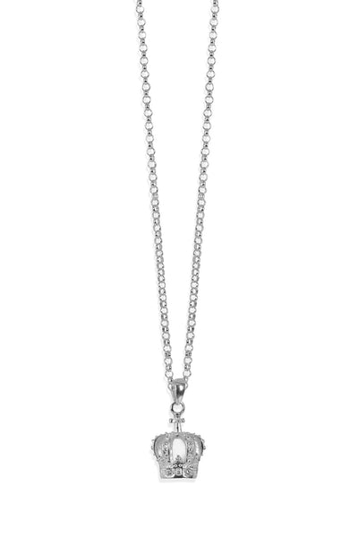 Alouette Design
 Crown Necklace - Silver