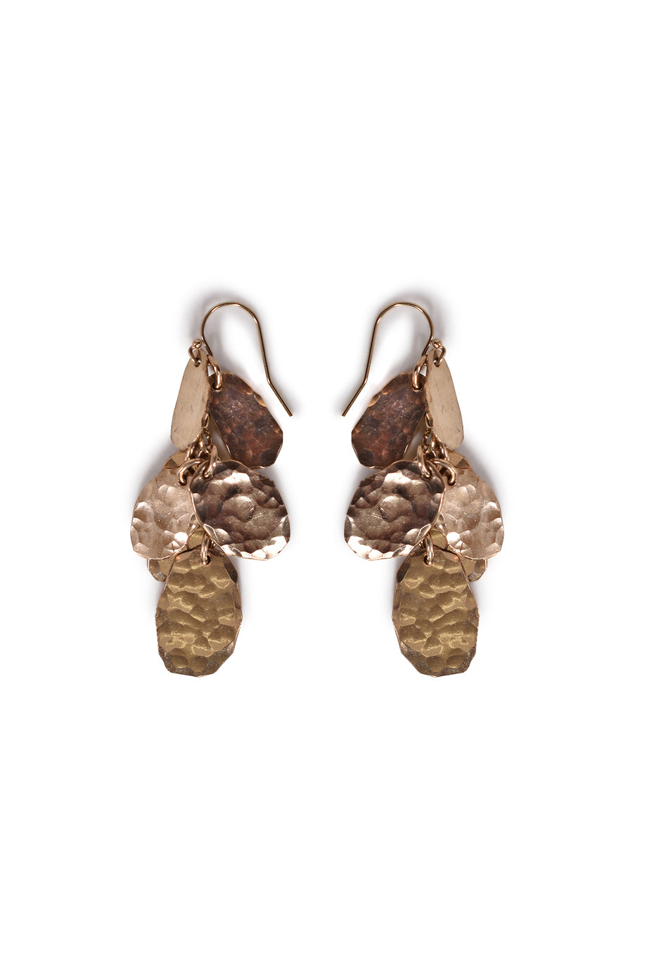 Alouette Design
 Leaf Earring - Gold