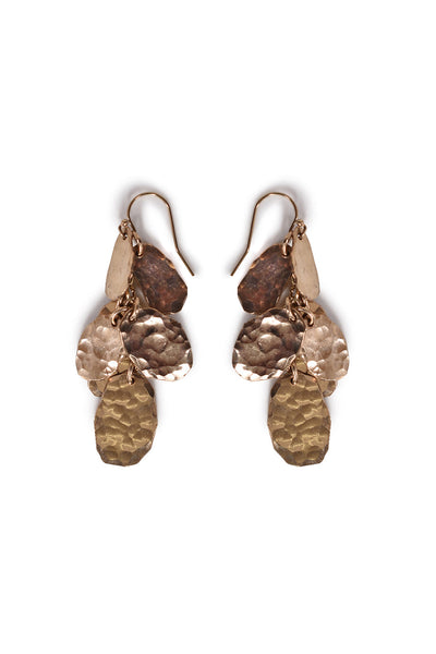 Alouette Design
 Leaf Earring - Gold