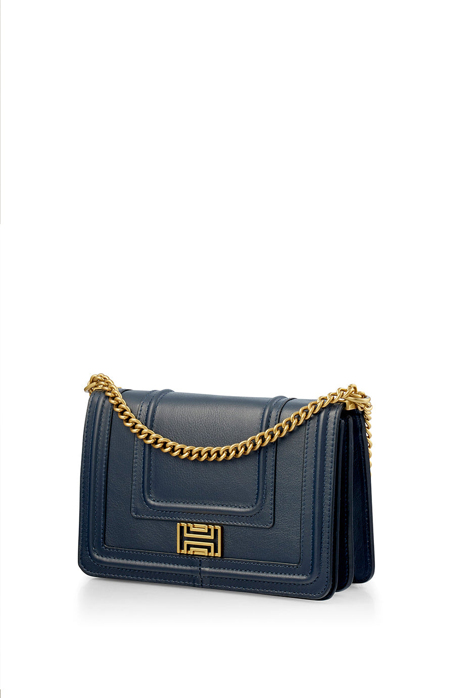 Nikki Williams Monogram Bag - Navy