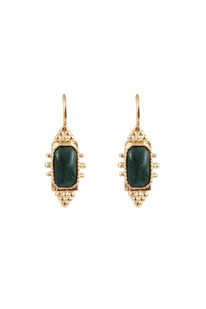 Gas Bijoux Talis Earring - Green