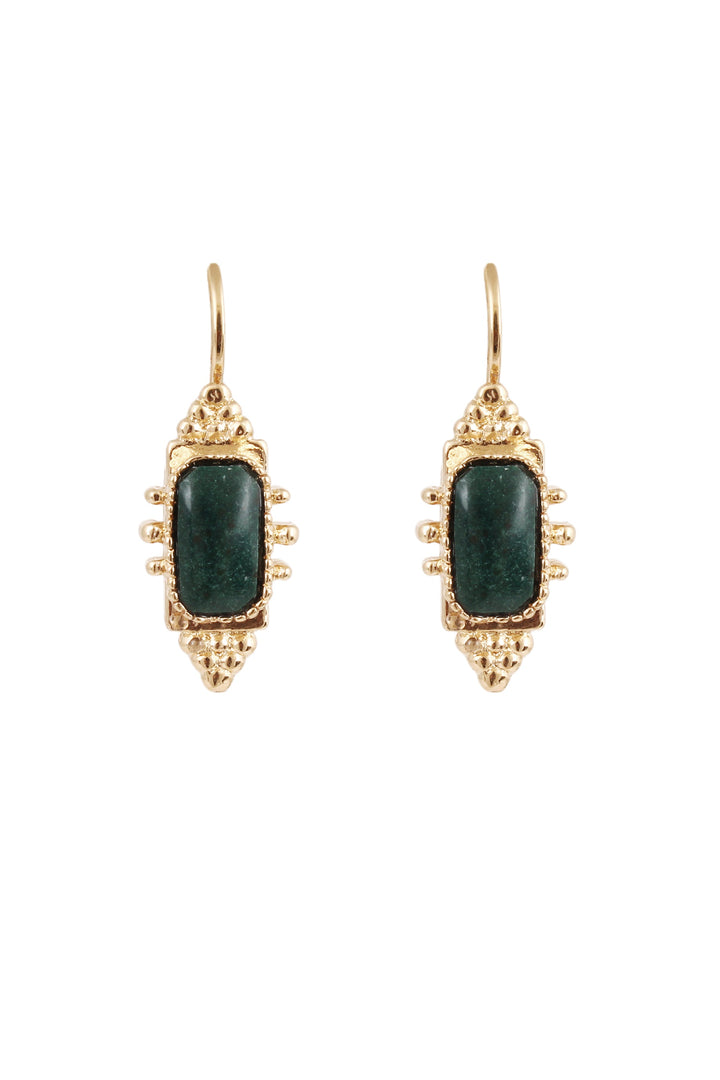 Gas Bijoux Talis Earring - Green