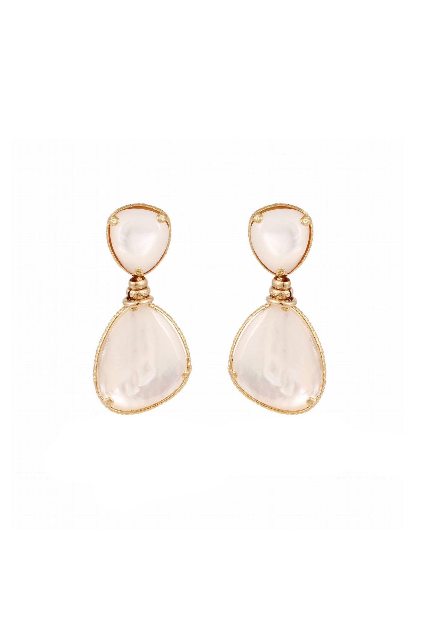GAS BIJOUX Silia Earring - Pearl