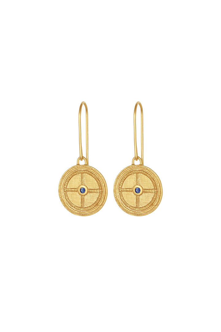 Temple Of The Sun Kiva Earring - Gold