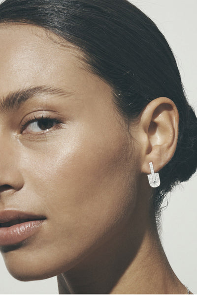 Temple Of The Sun Messara Earring - Silver