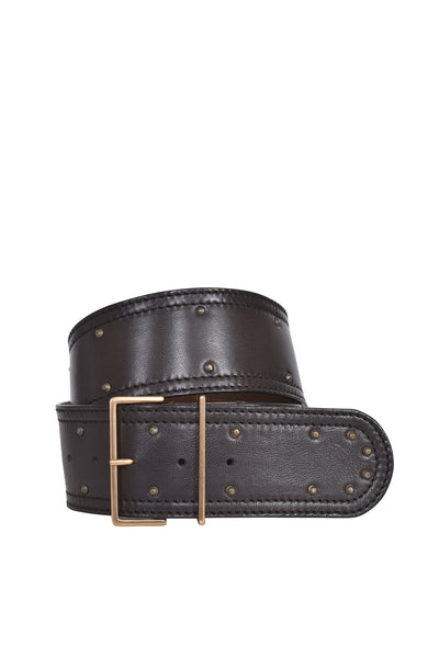 Husk Nappa Belt - Chocolate