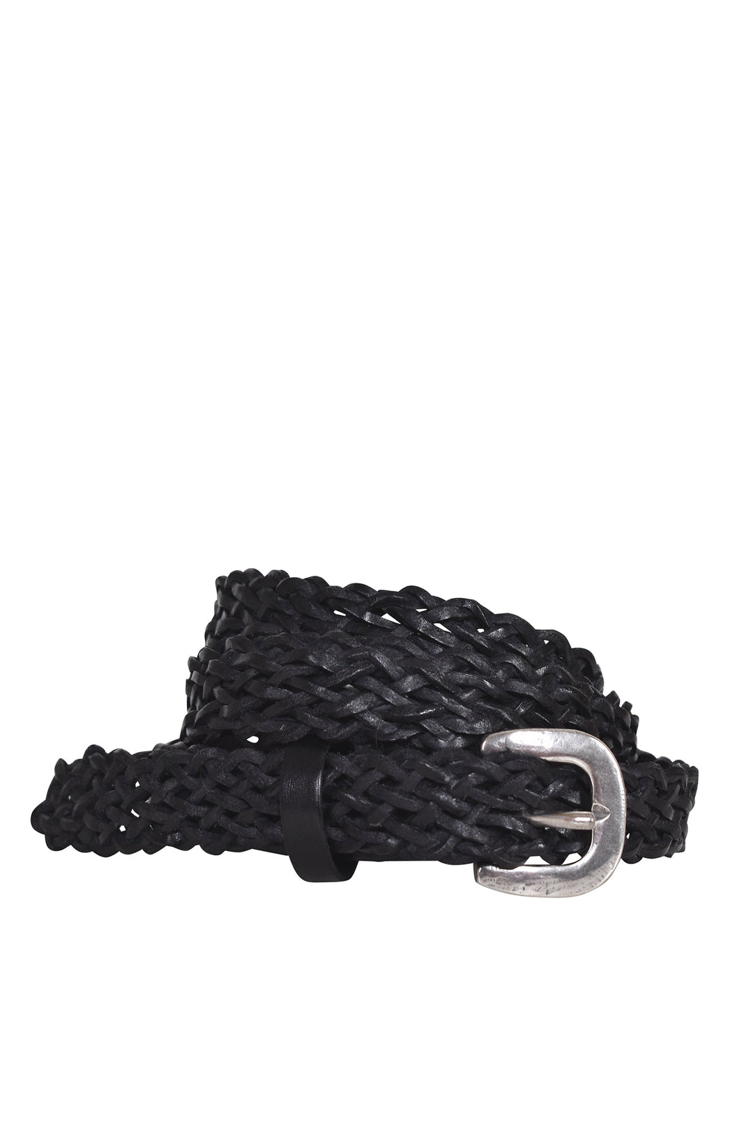 Husk Braided Belt - Black