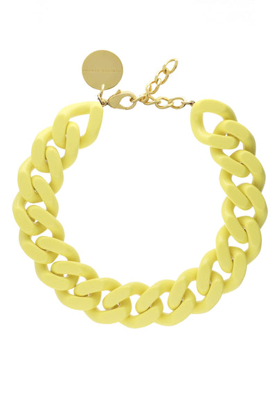 Vanessa Baroni Chain Necklace - Yellow