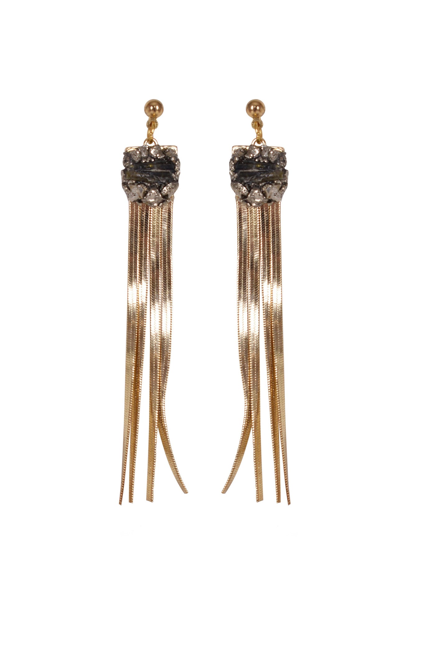 Marly Moretti Cluster Earring - Gold