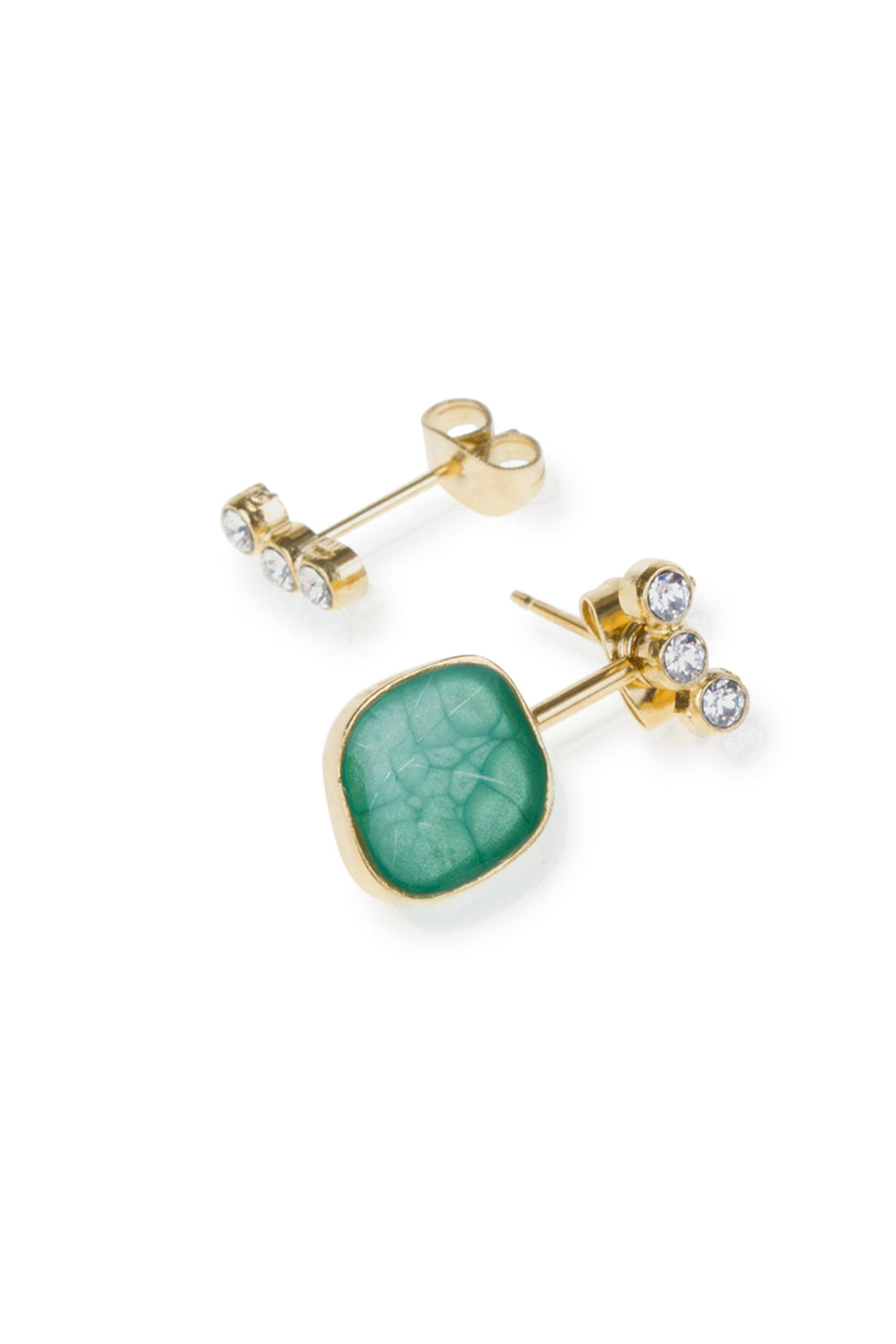 Medecine Douce Quartz Earring - Mint