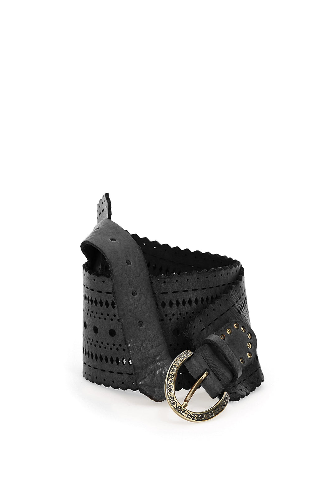 Campomaggi Perforated Belt - Black