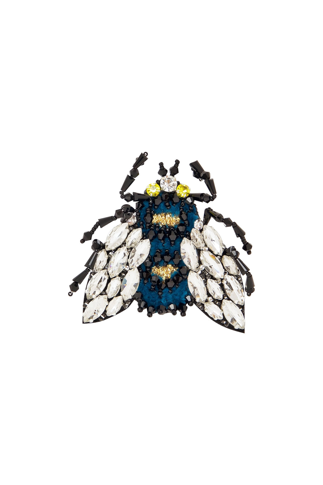 Madiso Fly Brooch - Black