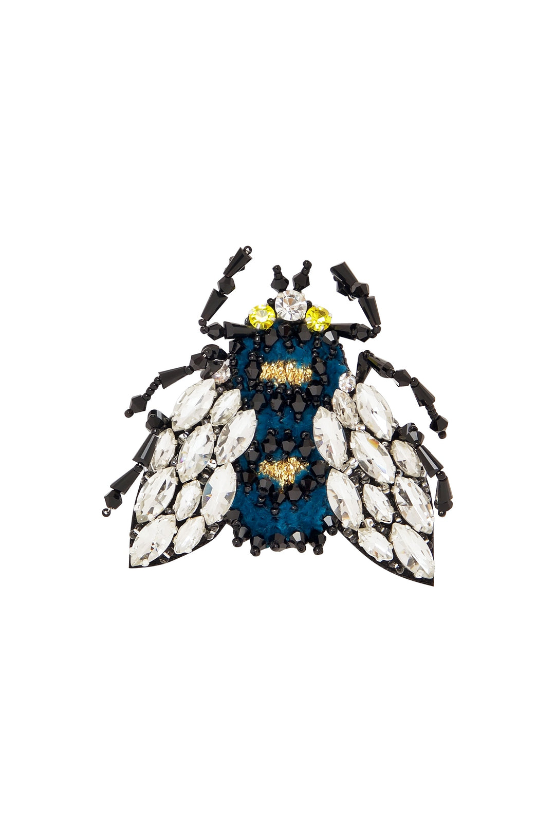 Madiso Fly Brooch - Black