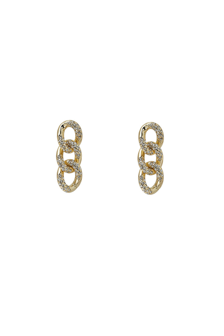 Kitte Party Earrings - Gold