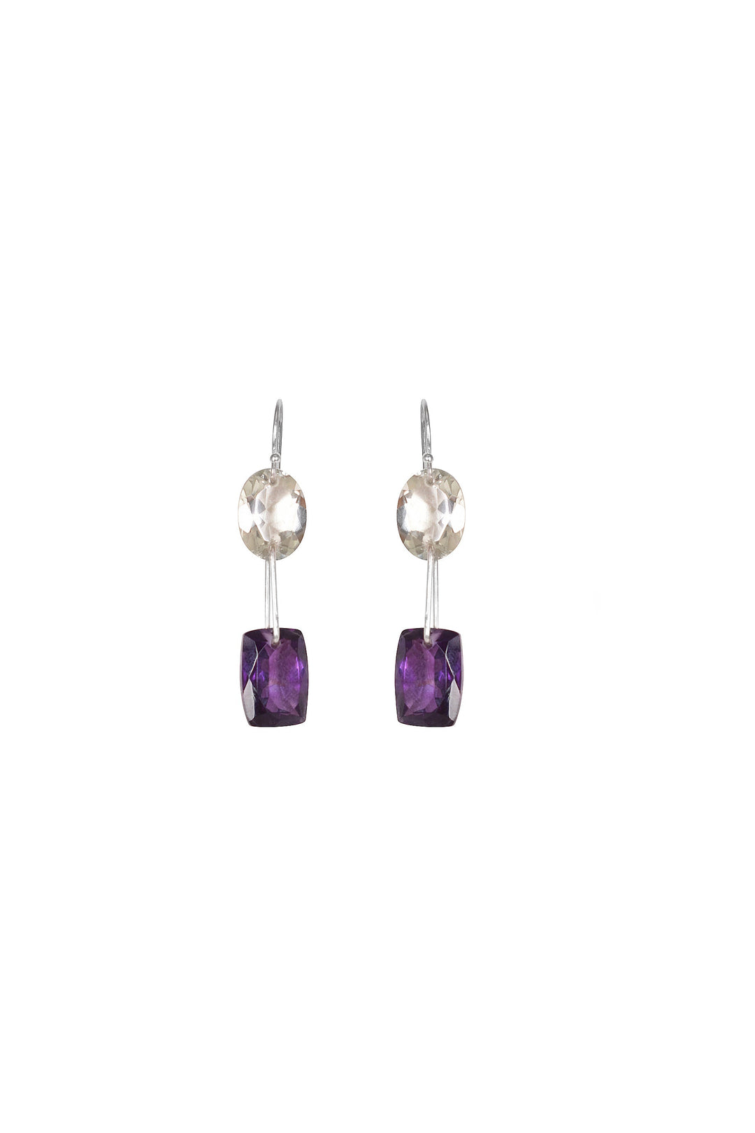 Alouette Design
 Duo Earring - Violet