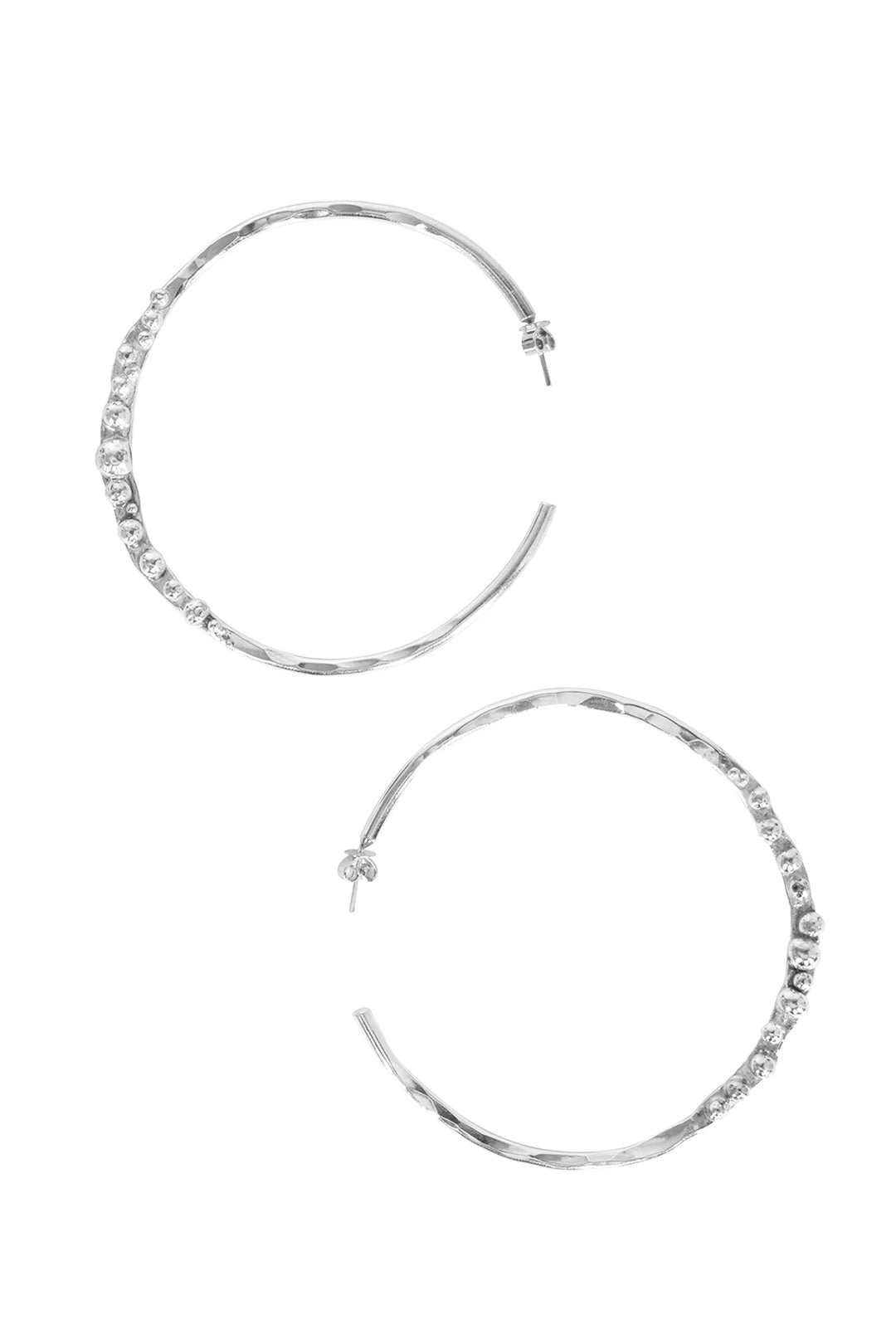 Alouette Design
 Tinsel Hoops - Silver