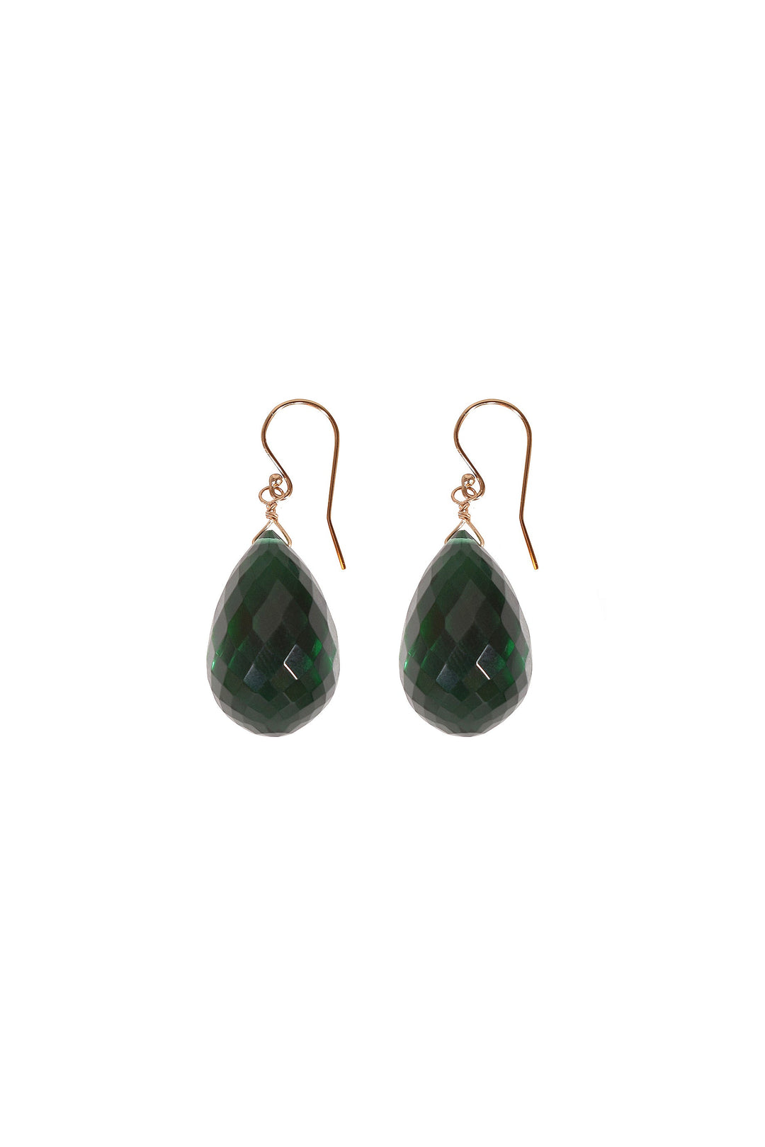 Alouette Design
 Drop Earring - Emerald