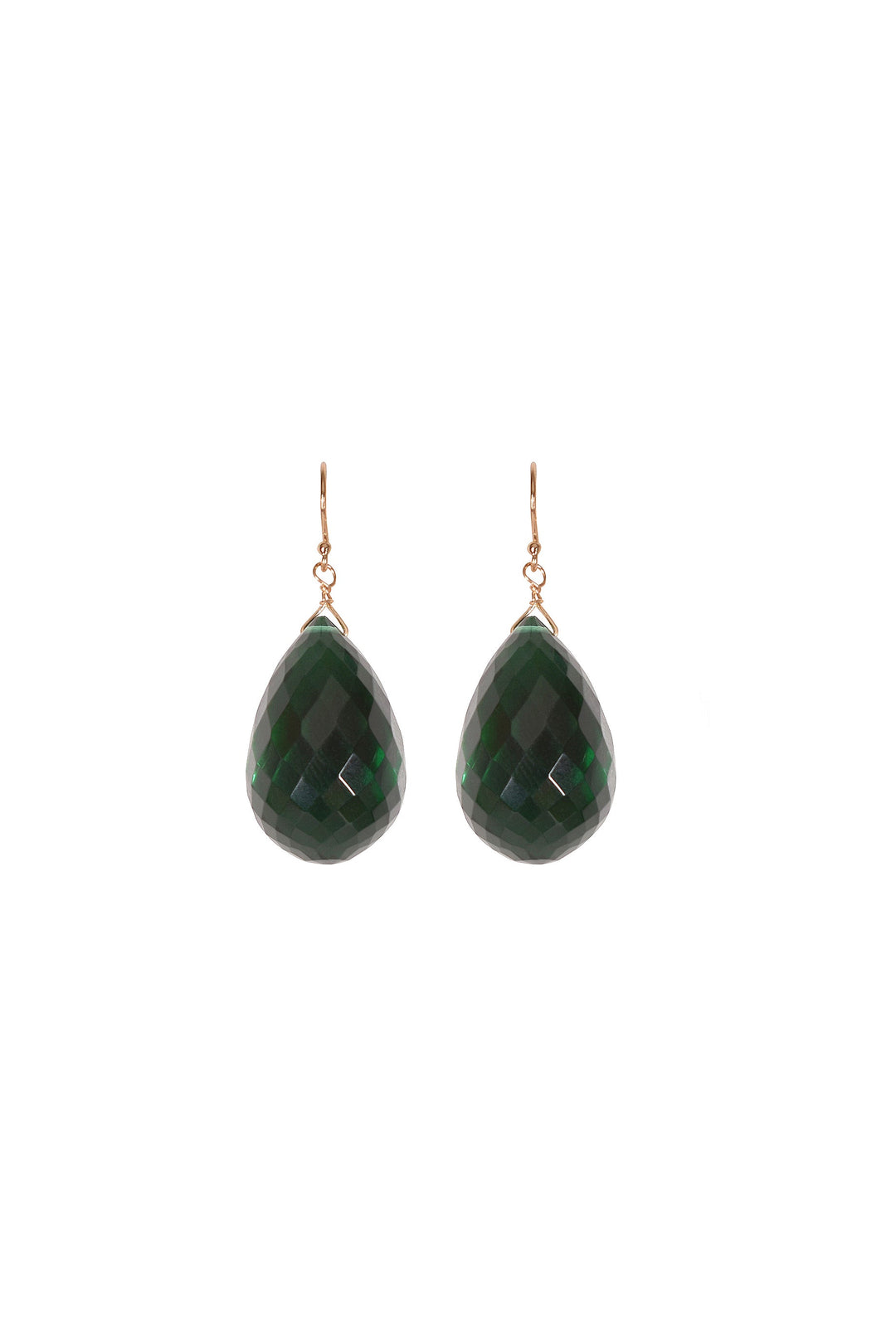 Alouette Design
 Drop Earring - Emerald